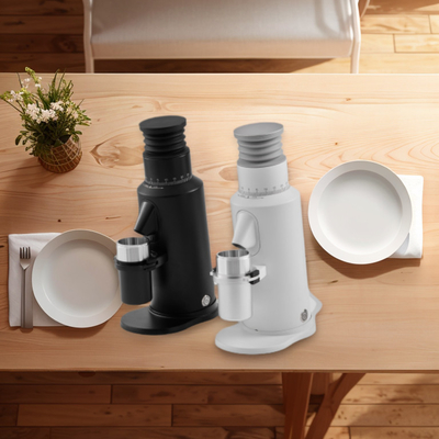 8.7kg 64mm Flat Burr Grinder επεξεργαστής φασόλης Espresso 250W ισχύς