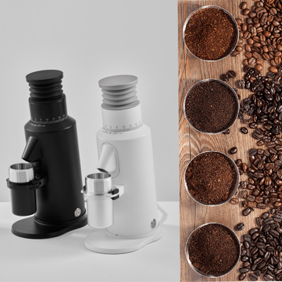 Μύλος καφέ Espresso Burr από κράμα ψευδαργύρου και κράμα αλουμινίου Οικιακή χρήση 1400 rpm