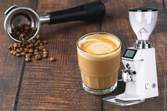 Μεγάλη ισχύς 370W Ατμόσφαιρα Espresso με δοχείο σκόνης καφέ