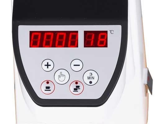 Ηλεκτρονικός ψηφιακός μύλος 110V καφέ σαλιασμάτων σε 240V 64mm επίπεδη οικογένεια ροδών